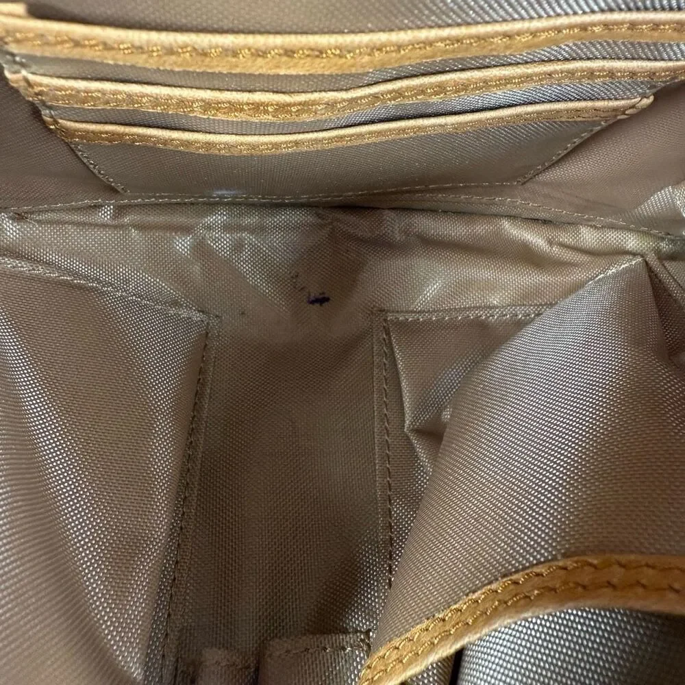 Osgoode Marley convertible backpack Crossbody Pumpkin Color leather bag ￼13x11